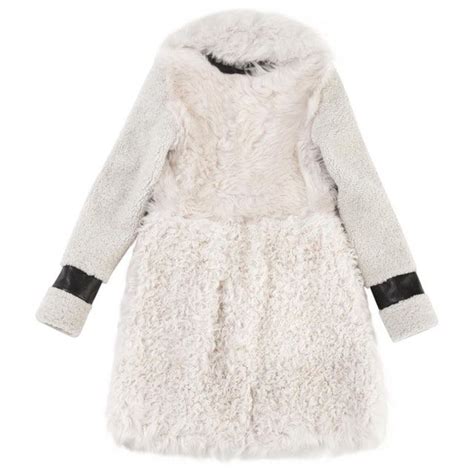 celine white fur coat|celine coats for sale.